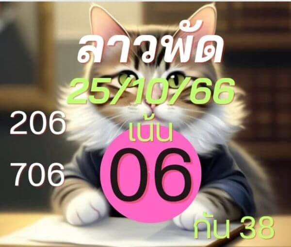 แนวทางหวยลาว 25/10/66 ชุดที่ 9