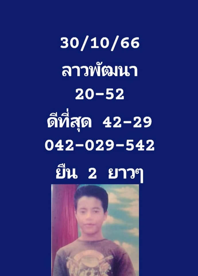 แนวทางหวยลาว 30/10/66 ชุดที่ 5