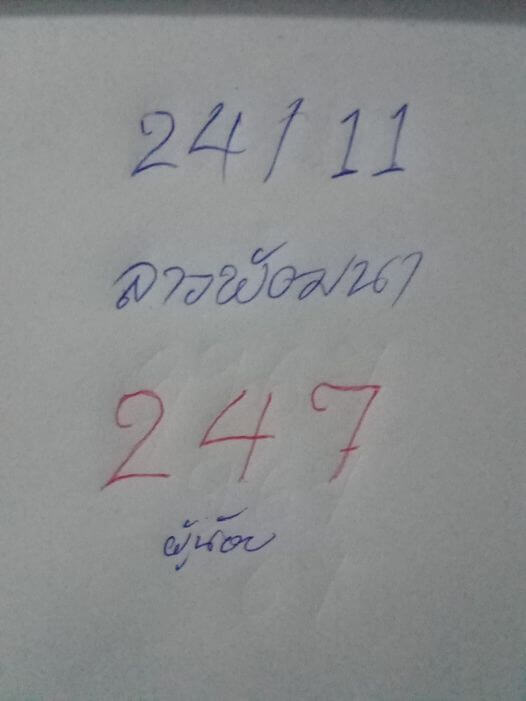 แนวทางหวยลาว 24/11/66 ชุดที่ 8