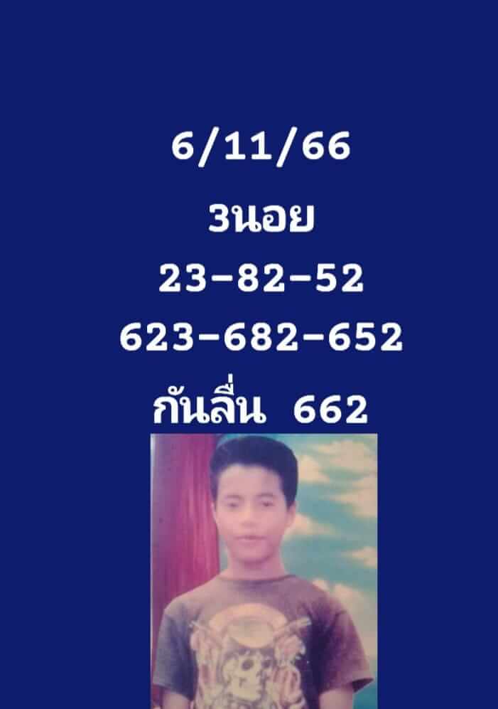 แนวทางหวยฮานอย 6/11/66 ชุดที่ 4