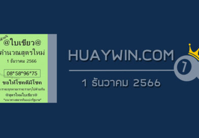 หวยใบเขียว 1/12/66