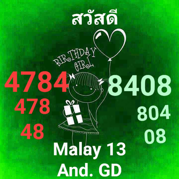 หวยมาเลย์วันนี้ 13/12/66 ชุดที่ 10
