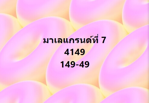 หวยมาเลย์วันนี้ 7/2/67 ชุดที่ 9