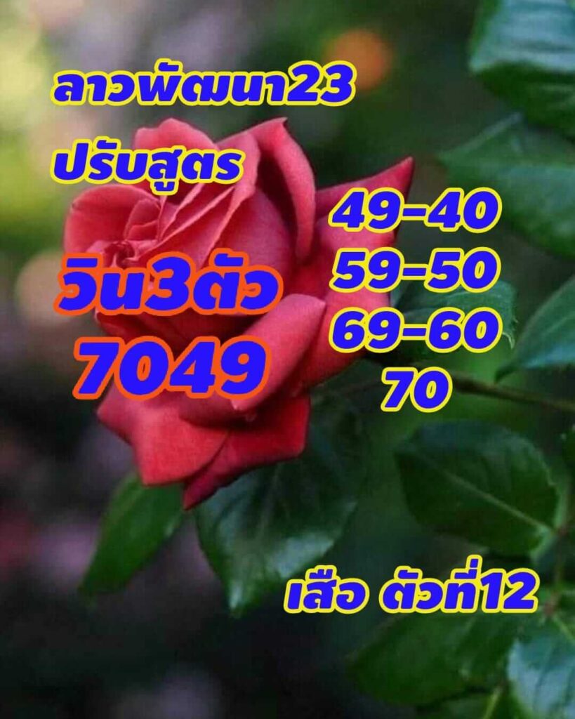 แนวทางหวยลาว 23/2/67 ชุดที่ 9