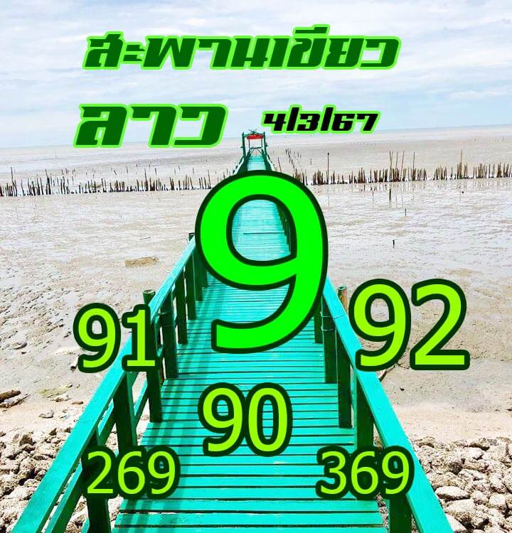 แนวทางหวยลาว 4/3/67 ชุดที่ 1